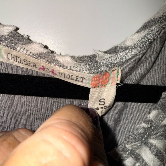 Chelsea & Violet Gray Mini Dress - Picture 2 of 4